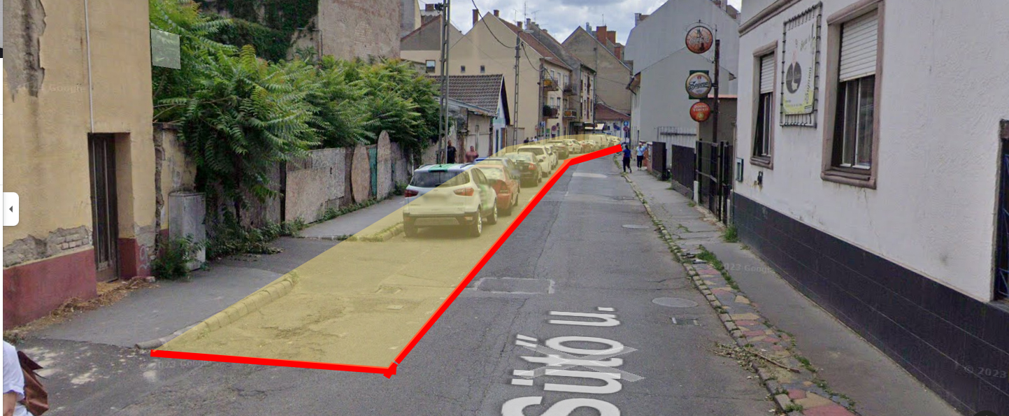 Parkolás → helyszín térkép